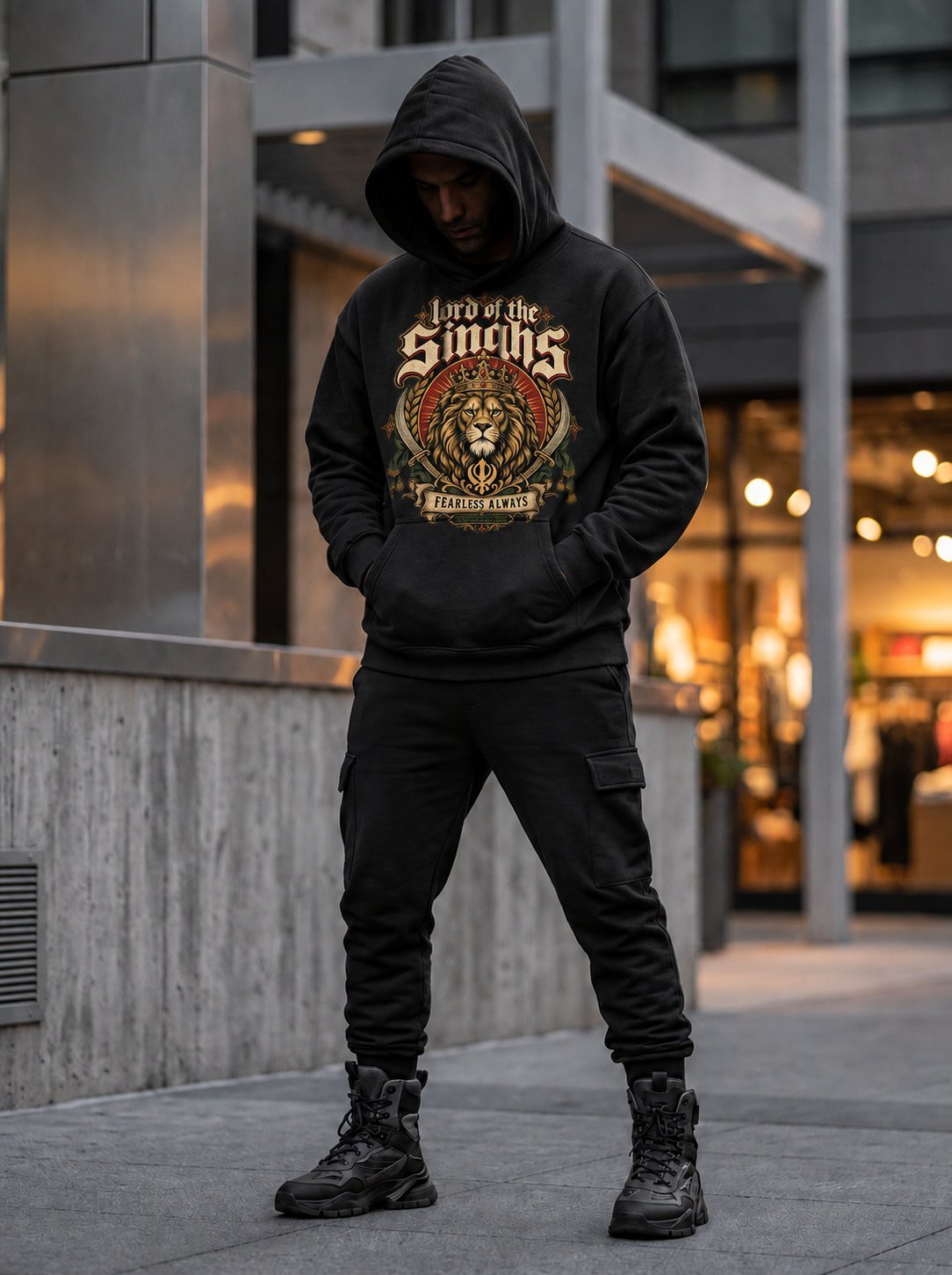 Fearless Always – Lord of the Singhs Hoodie – Virsacollectives