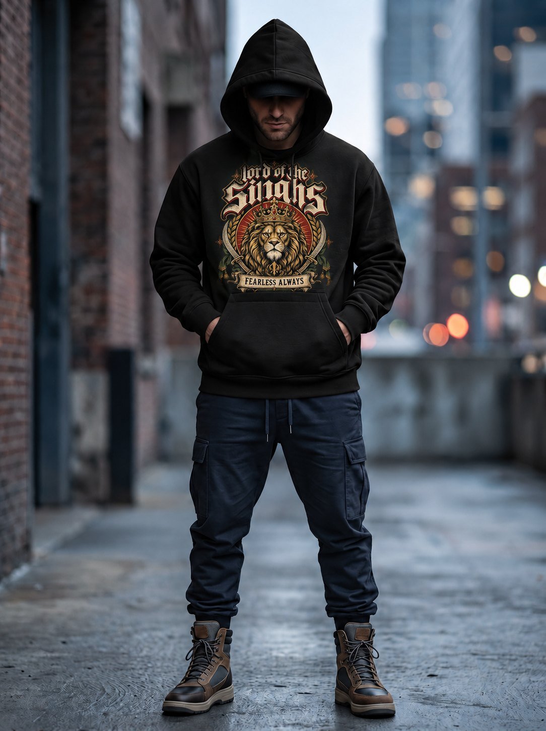 Fearless Always – Lord of the Singhs Hoodie – Virsacollectives