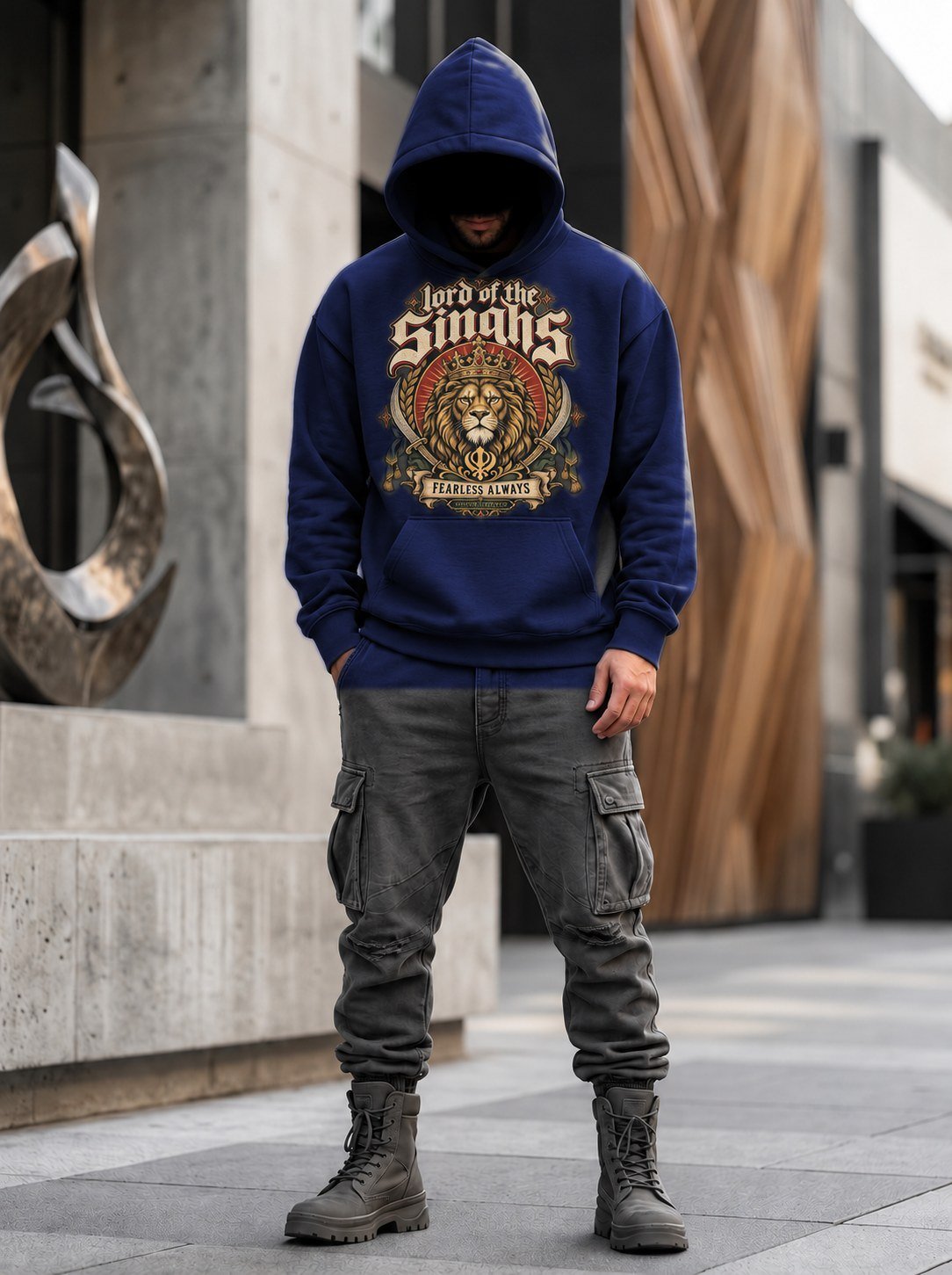 Fearless Always – Lord of the Singhs Hoodie – Virsacollectives